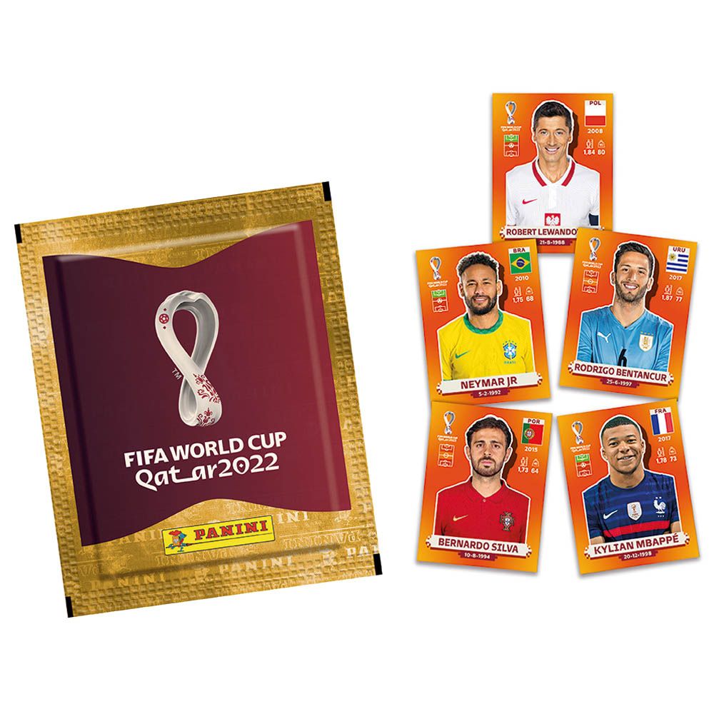 Panini - Fifa Qatar World Cup 2022 Sticker - Pack Of 53