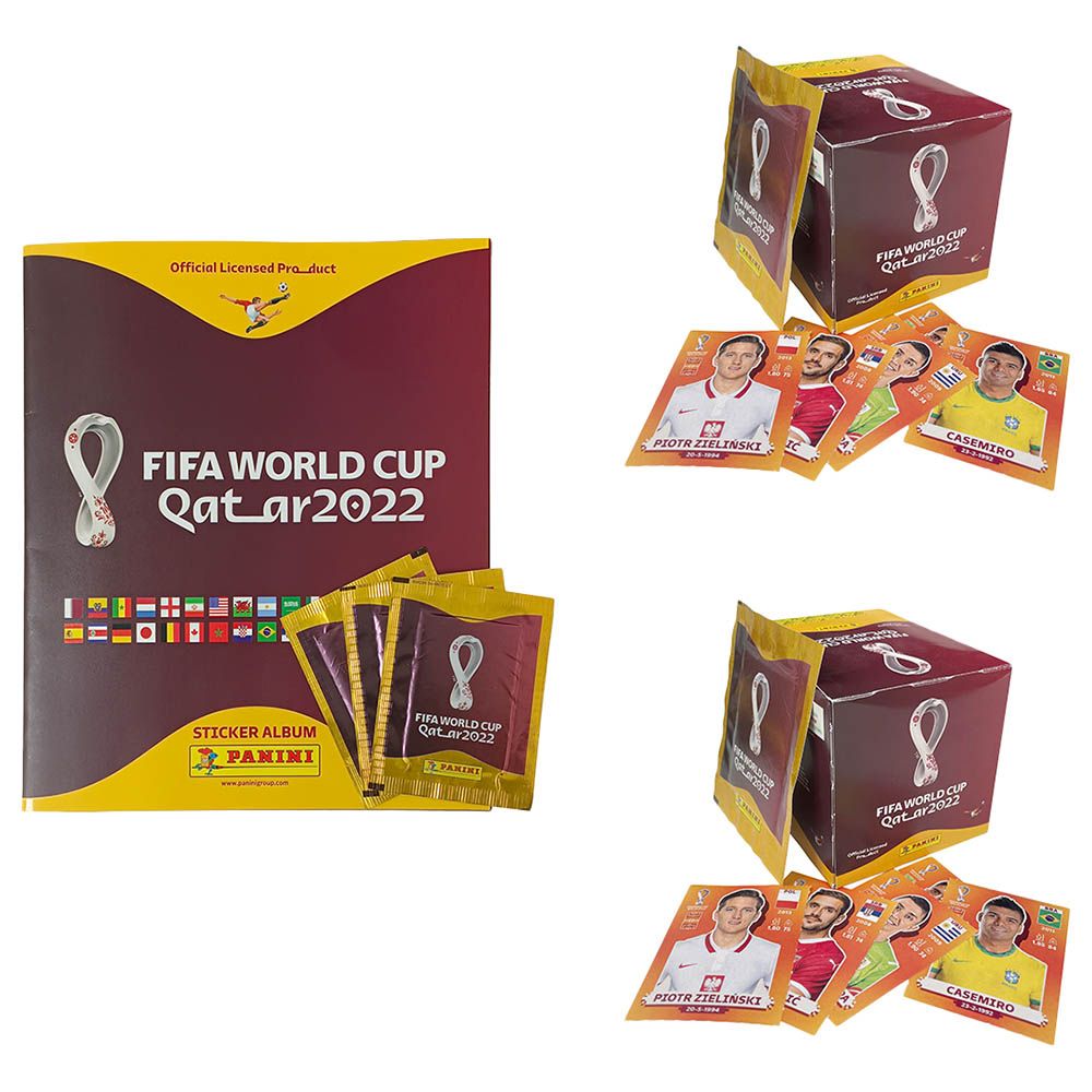 Panini - Fifa Qatar World Cup 2022 Sticker - Pack Of 103