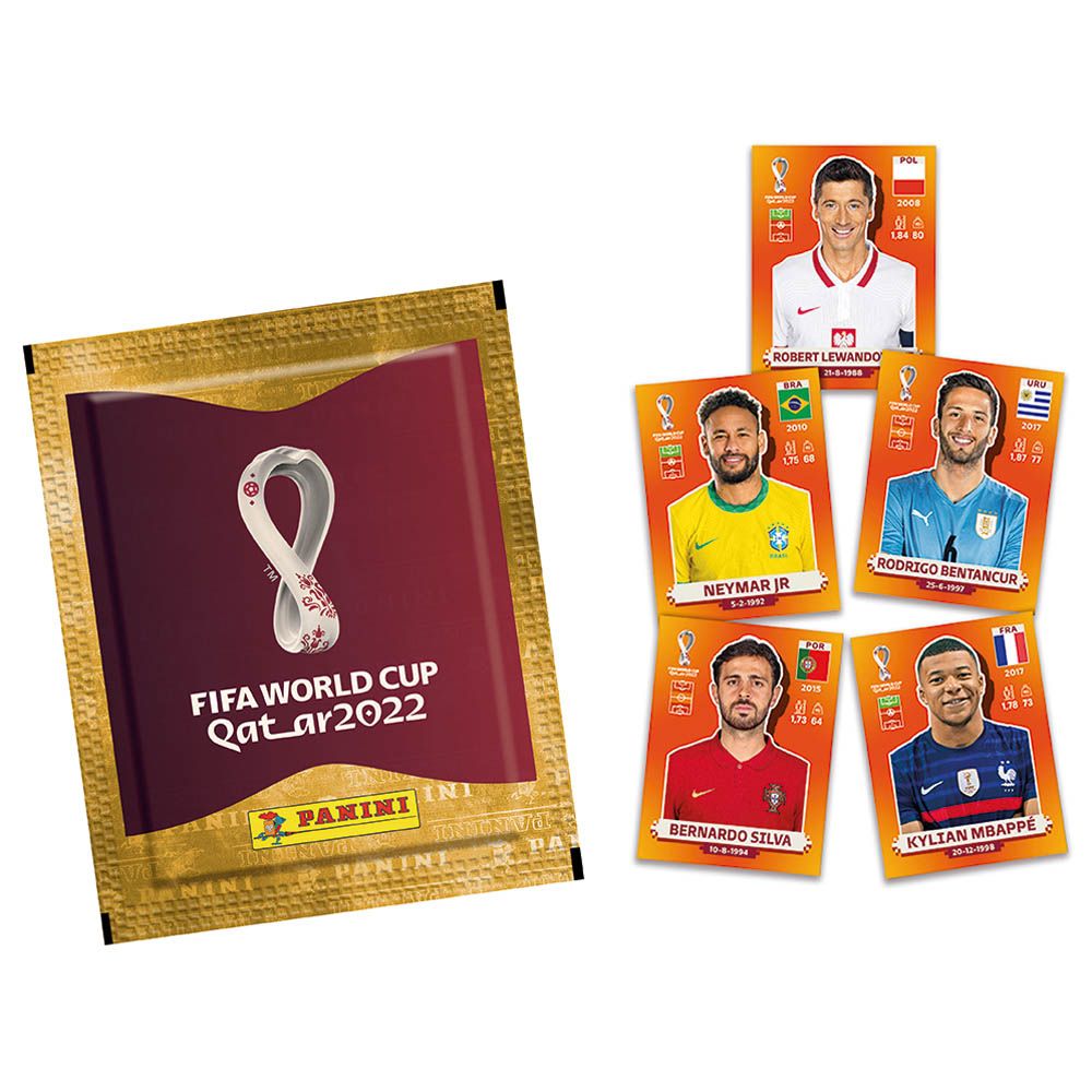 Panini - Fifa Qatar World Cup 2022 Sticker - Pack Of 103