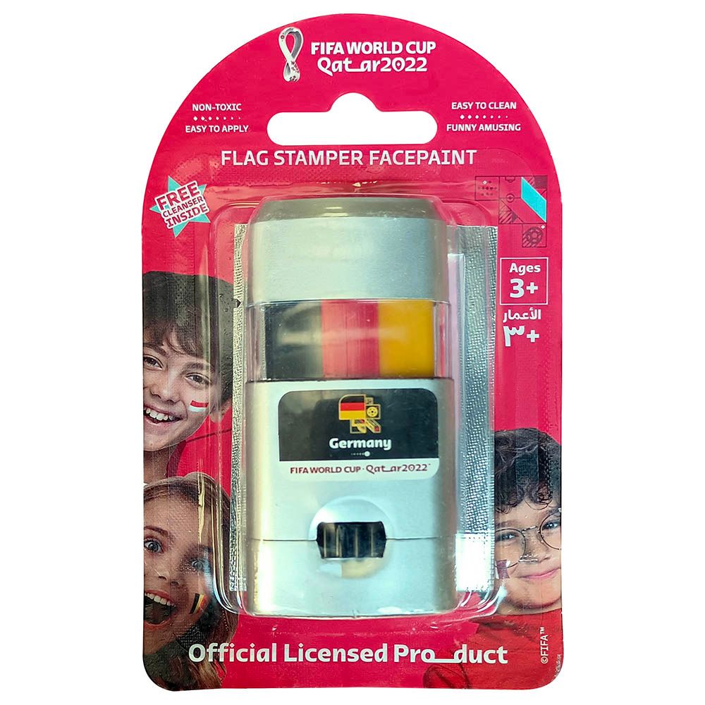 Fifa - Flag Stamper Face Paint w/ Removing Cream - Germany