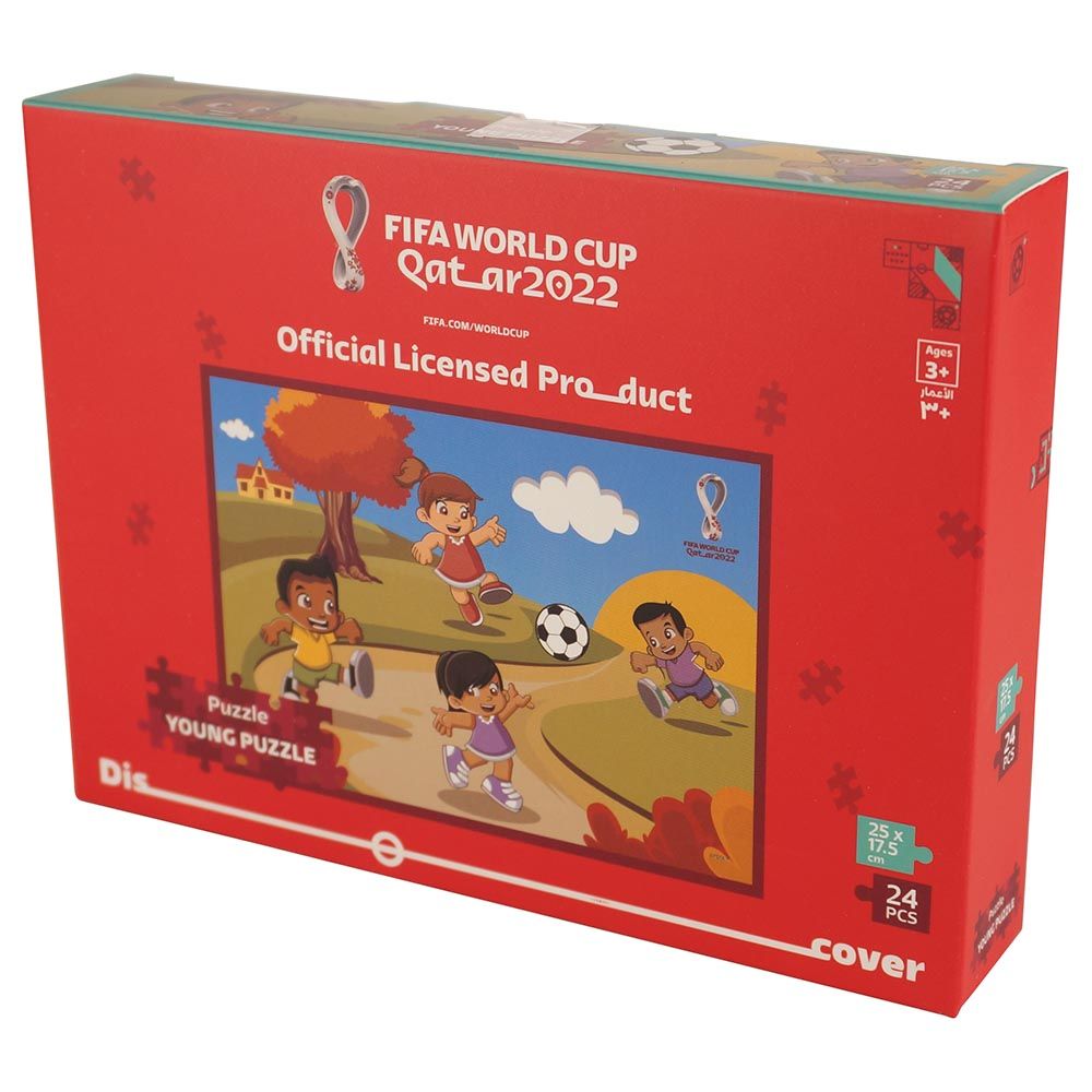 Fifa - World Cup Qatar 2022 Football Jigsaw Puzzle - 24pcs