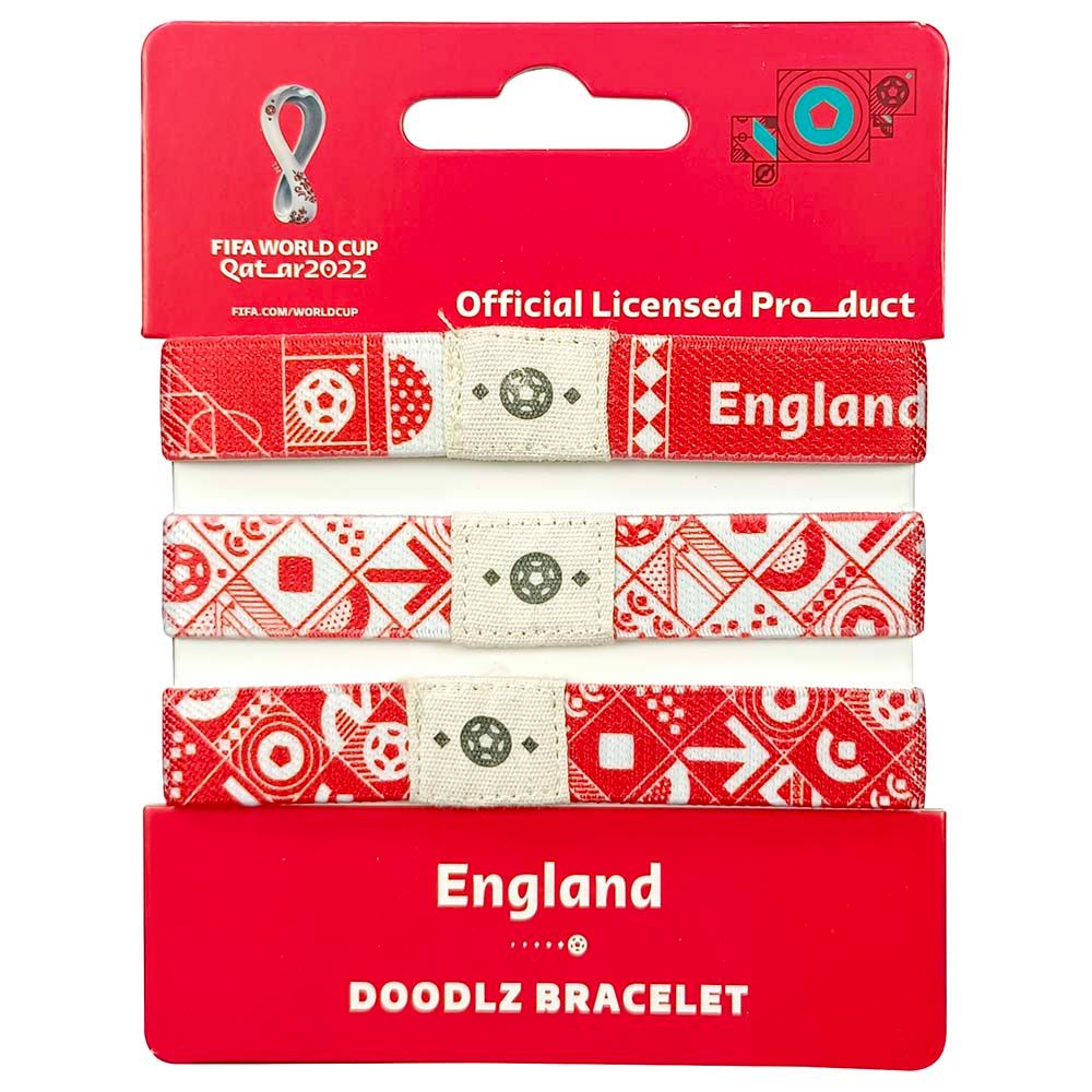 Fifa - World Cup Qatar 2022 Doodlz Bracelet - England