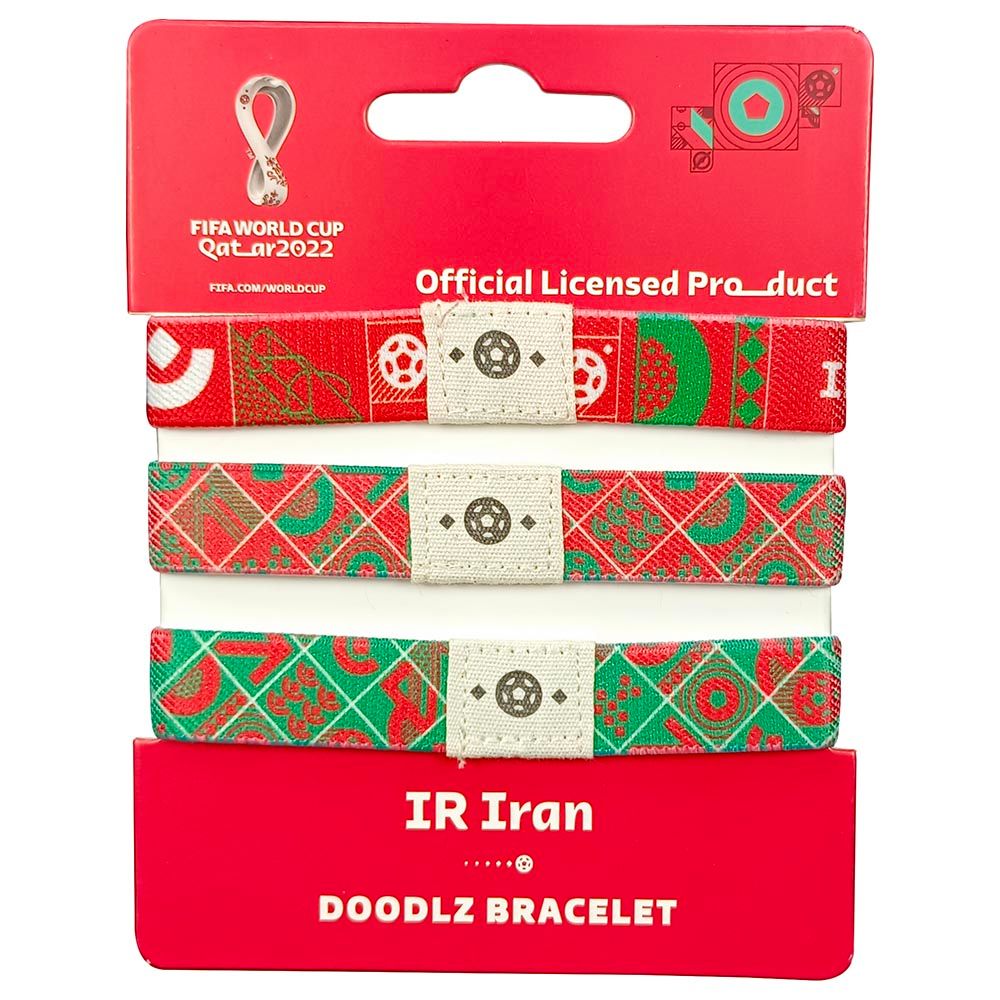 Fifa - World Cup Qatar 2022 Doodlz Bracelet - Iran