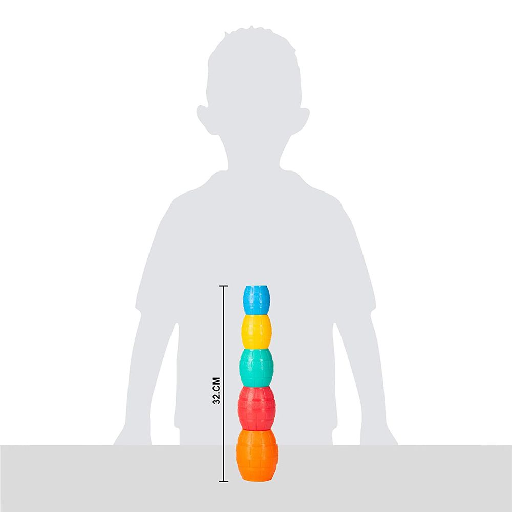 Funskool - Stacking Barrels - 5pcs