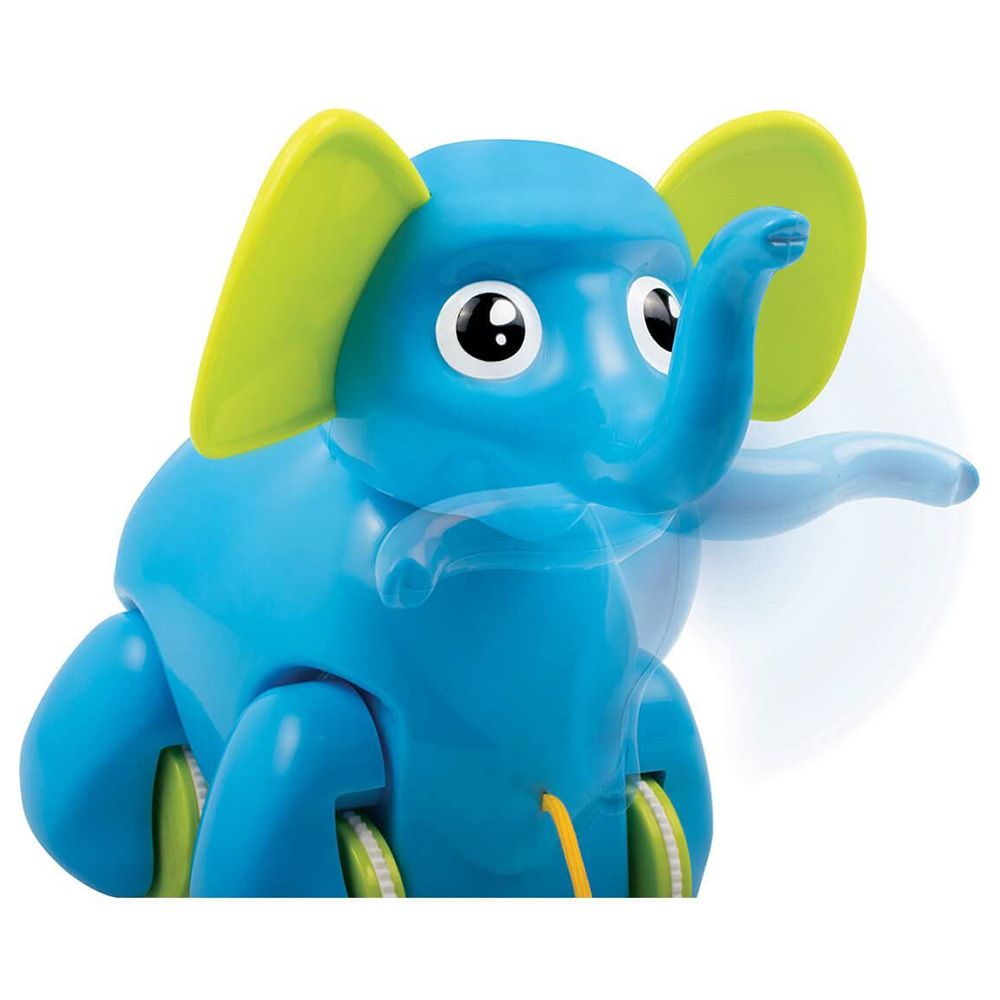 Funskool - Pull Along Alphy The Elephant Toy - Blue