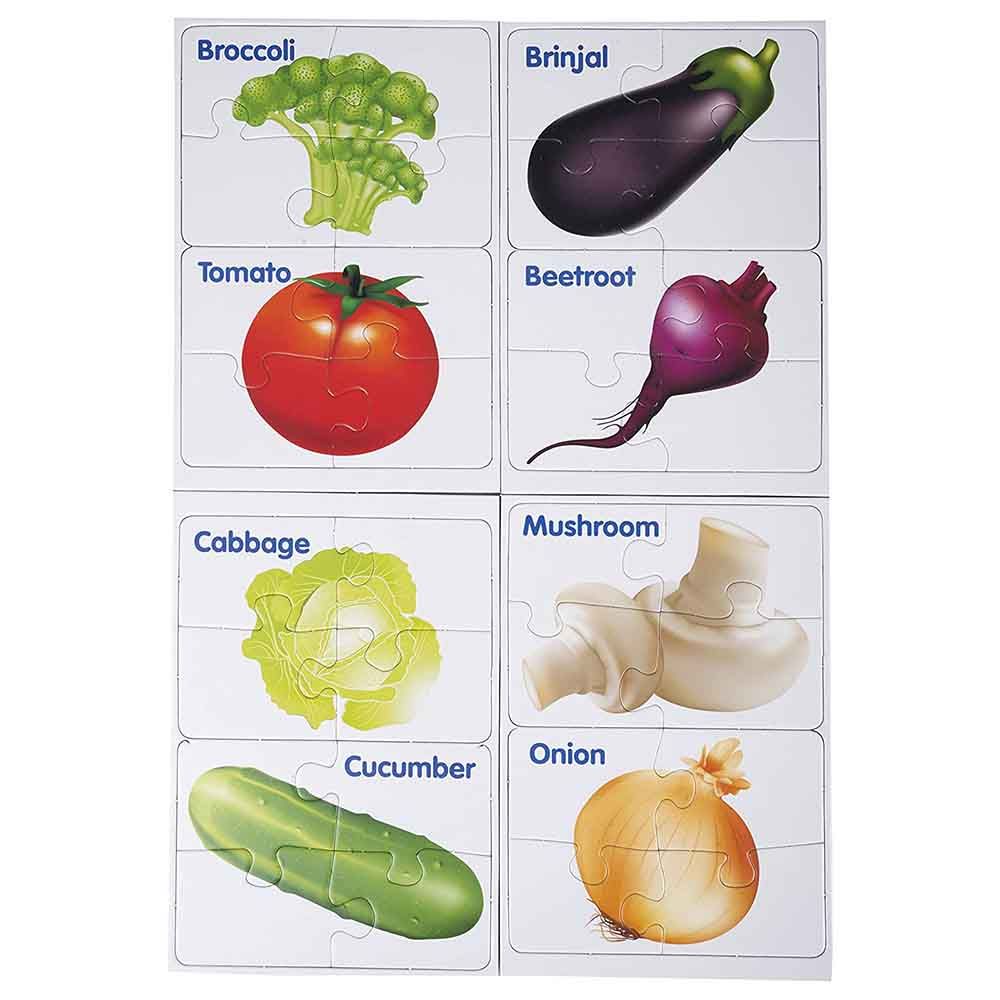 Funskool - Fruits & Vegetables Puzzle