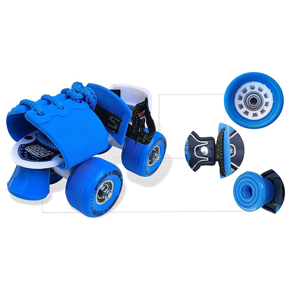 Jaspo - Corby Junior Fiber Roller Skates - Blue