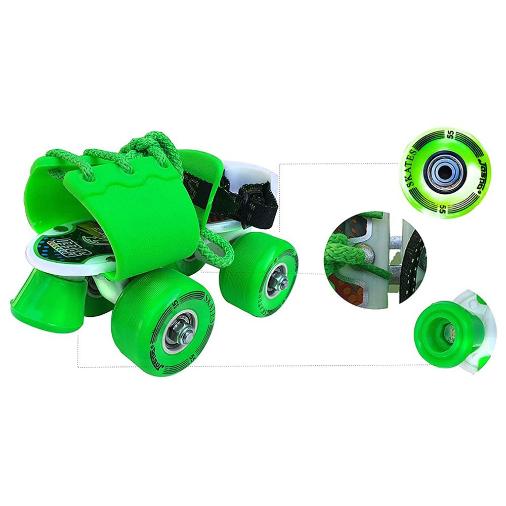 Jaspo - Corby Junior Fiber Roller Skates - Green