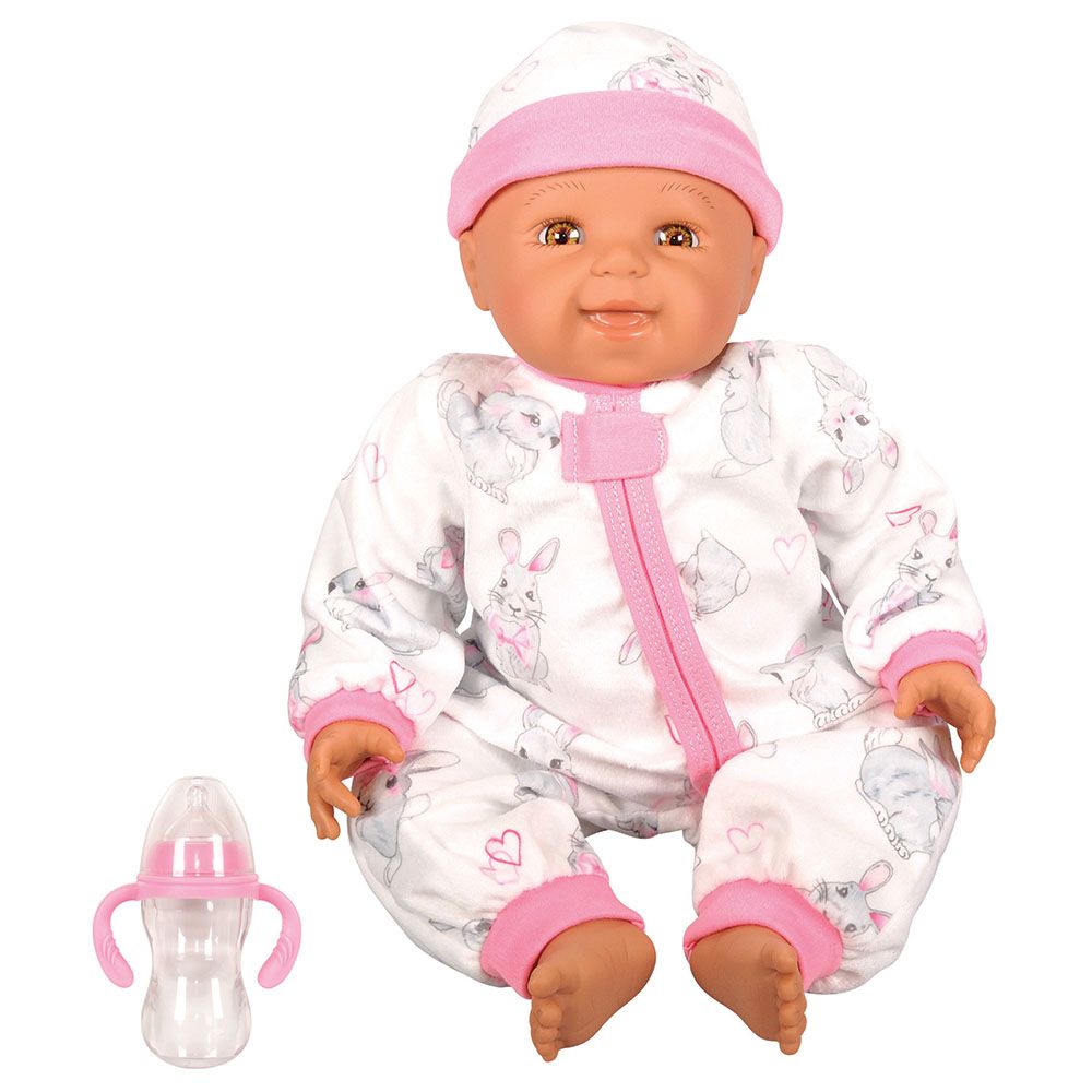 Lotus - Soft-Bodied Baby Doll - Hispanic (No Hair) - 18-inch