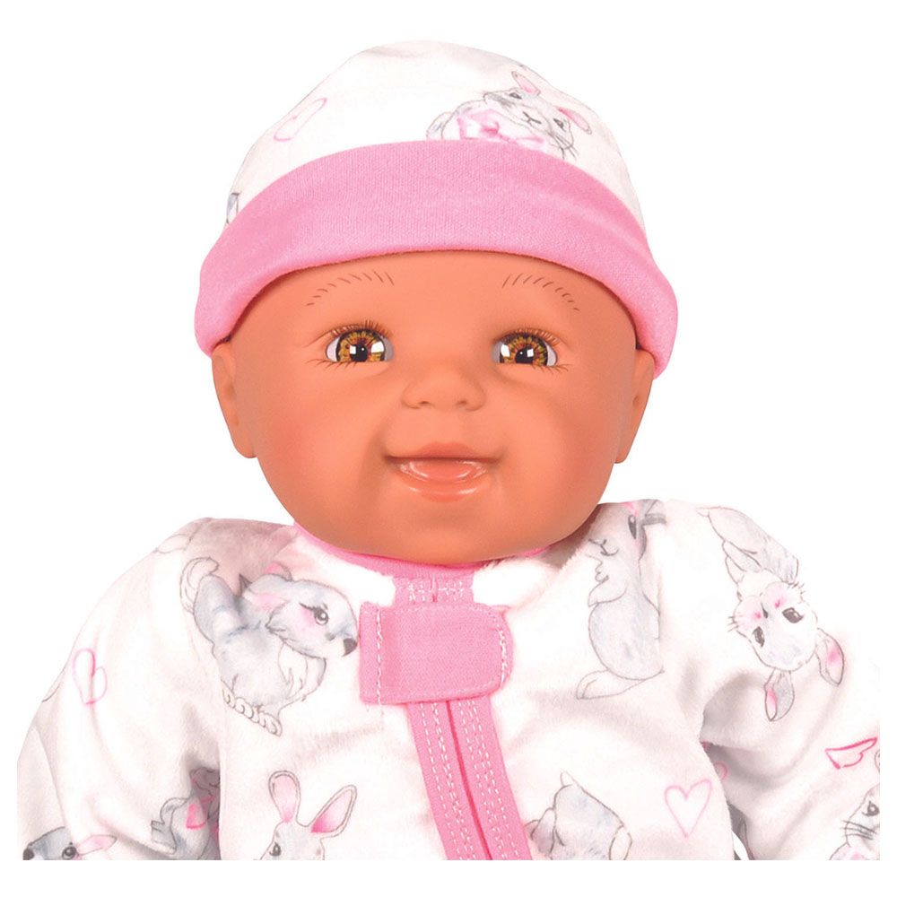 Lotus - Soft-Bodied Baby Doll - Hispanic (No Hair) - 18-inch