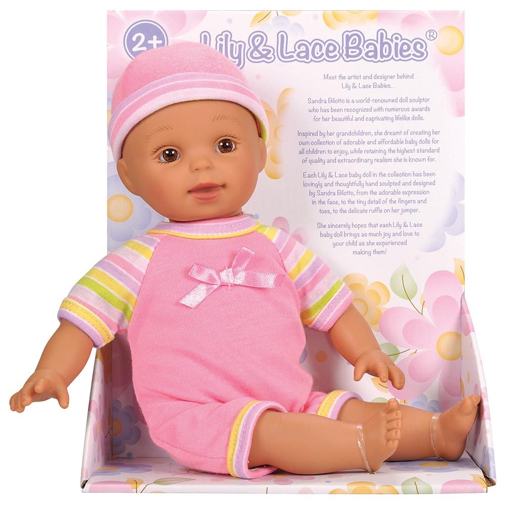 Lotus - Soft-Bodied Baby Doll - Hispanic - 11.5-inch