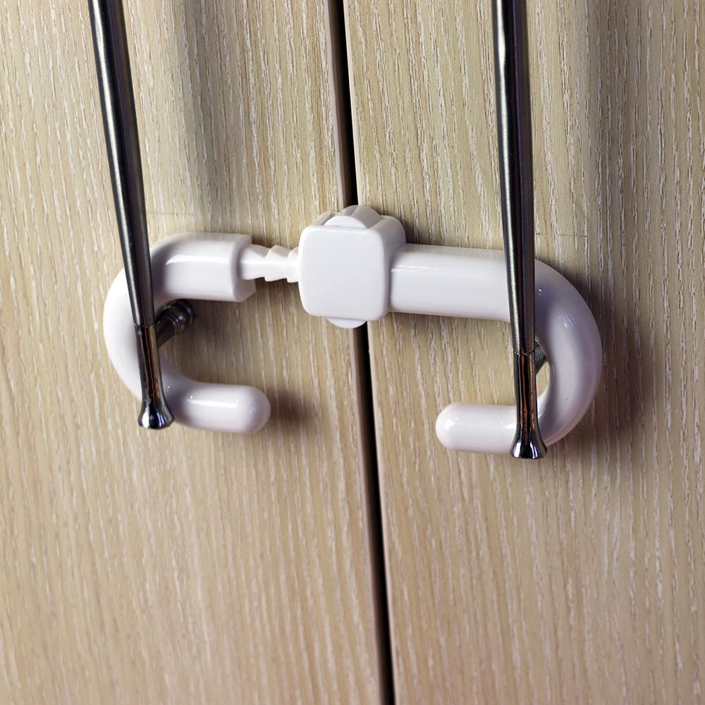 Mini Melody - Slider Door Lock White