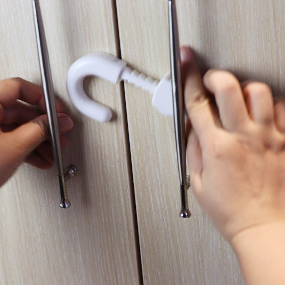 Mini Melody - Slider Door Lock White