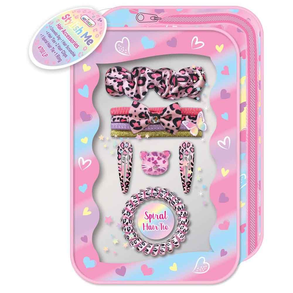 Hot Focus - Leopard Stylish Me Hair Accessories Set