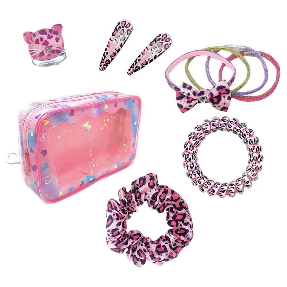 Hot Focus - Leopard Stylish Me Hair Accessories Set