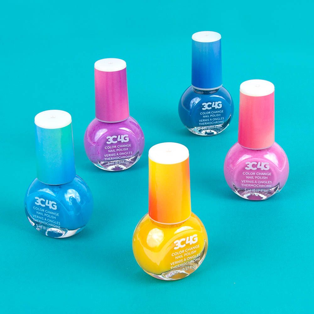 3C4G - Color Changing Nail Polish 5pcs