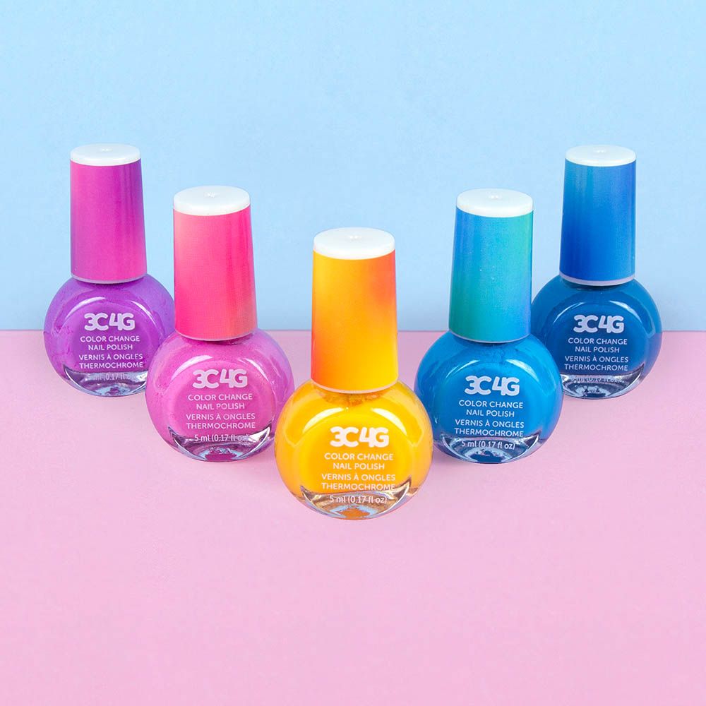 3C4G - Color Changing Nail Polish 5pcs