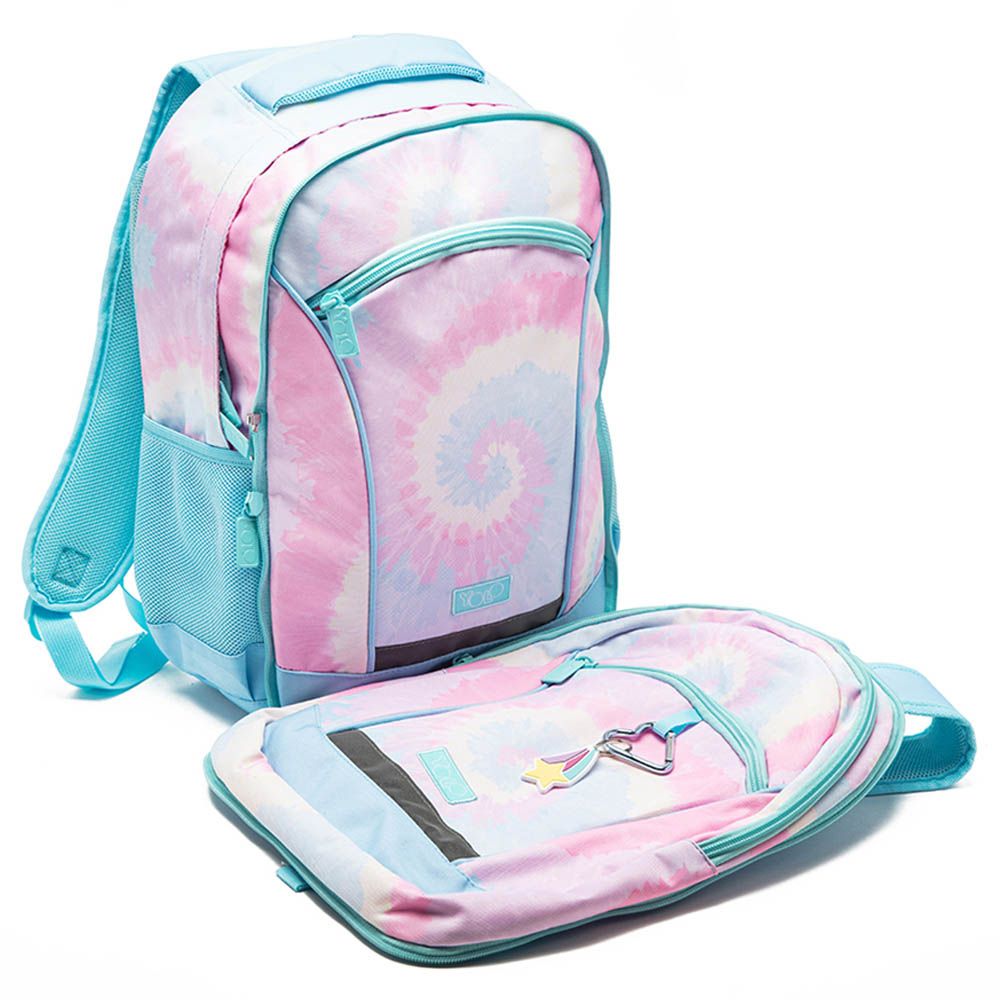 Yolo - 2-In-1 School Backpack - Tie Dye - 17-Inch