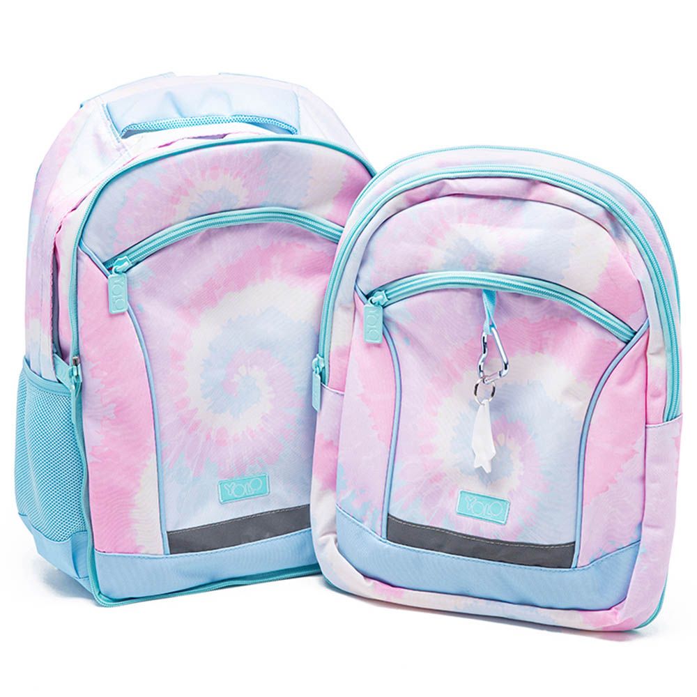 Yolo - 2-In-1 School Backpack - Tie Dye - 17-Inch