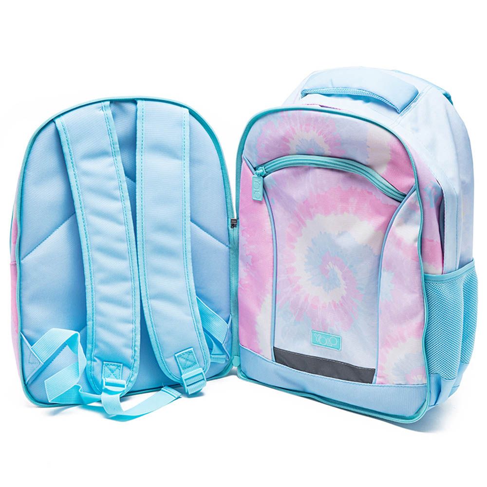 Yolo - 2-In-1 School Backpack - Tie Dye - 17-Inch