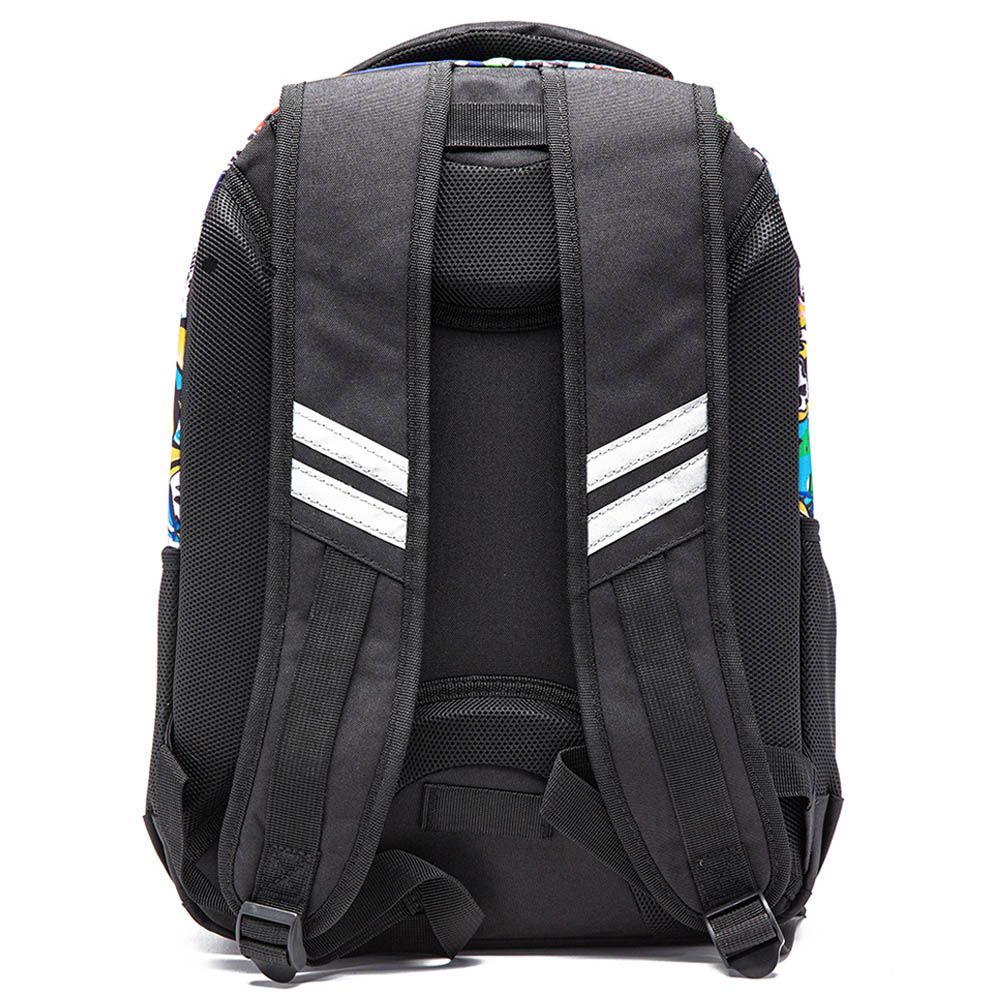 Yolo - 2-In-1 School Backpack - Graffiti - 17-Inch