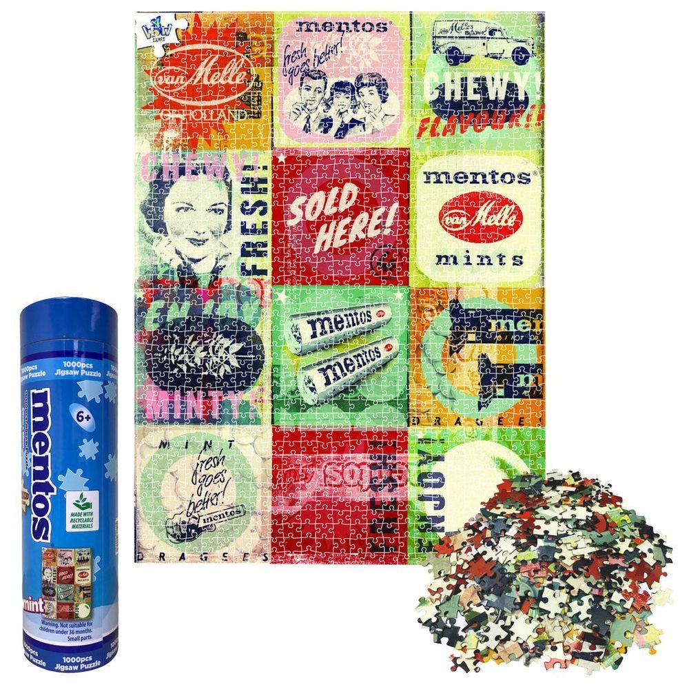 Mentos - SuperSized Puzzles Mentos Mint - 1000pcs