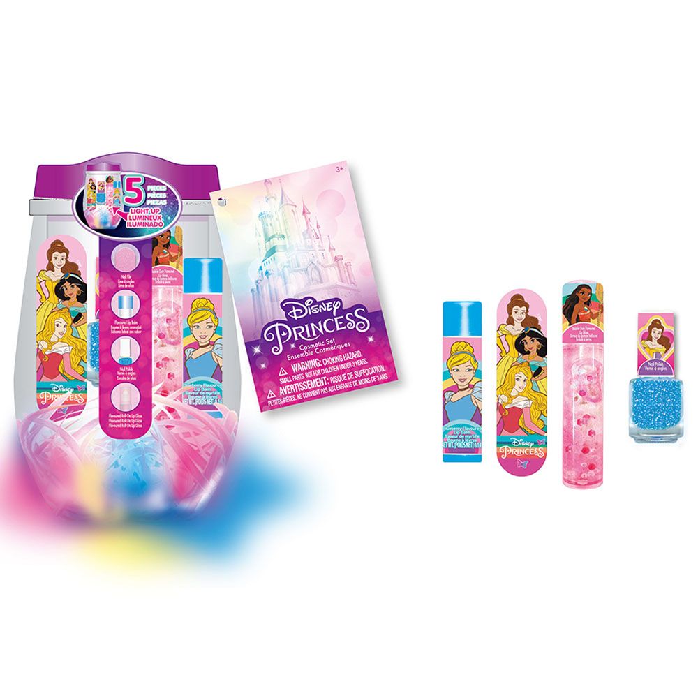 TownleyGirl - Disney Princess Light Up Cosmetic Tumbler Set