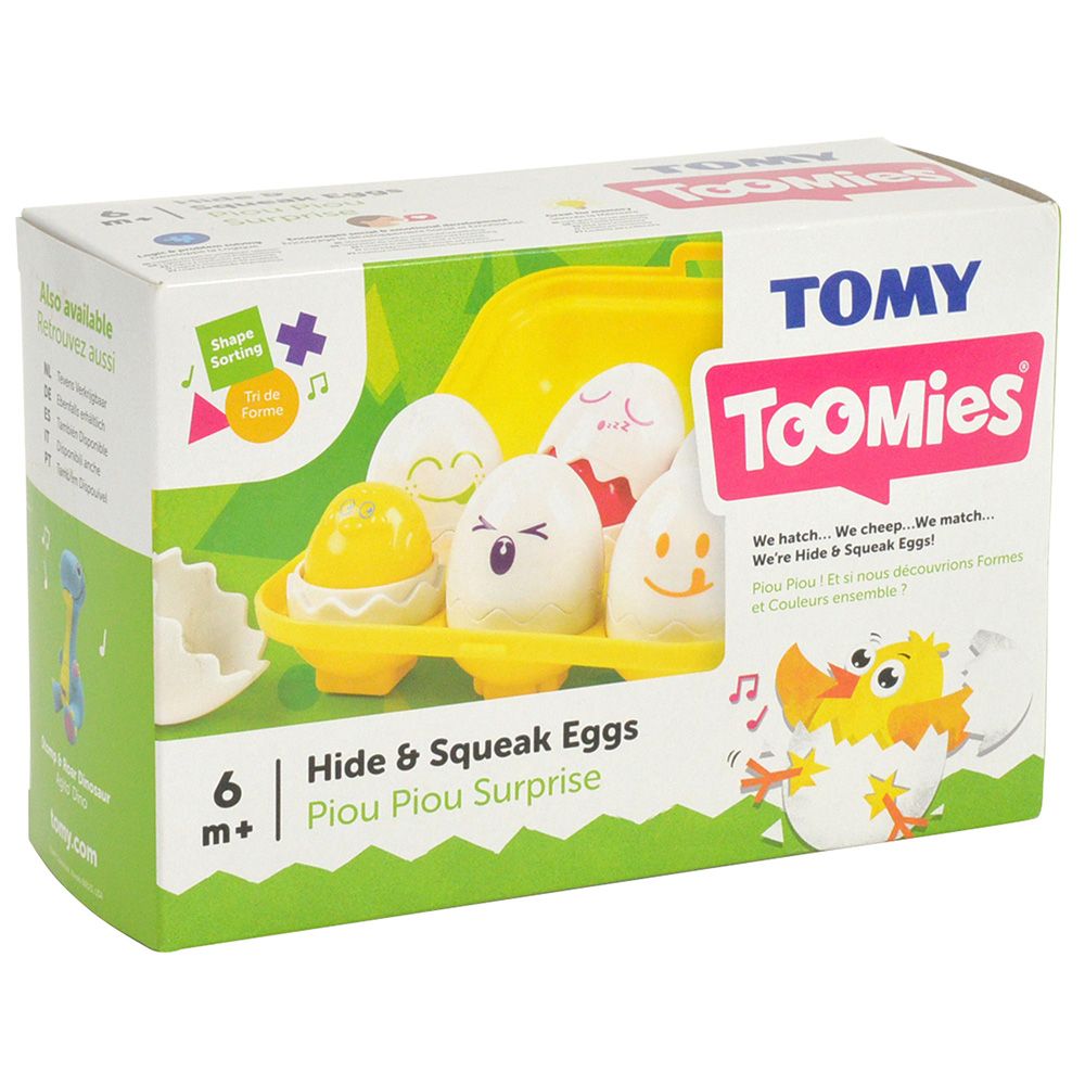 Tomy Toomies - Hide N Squeak Eggs