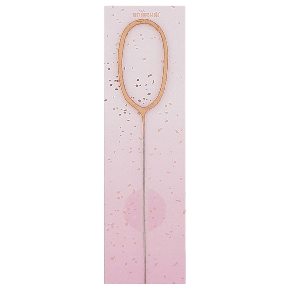 Wondercandle - Sparkler Candle 0 - Rose Gold