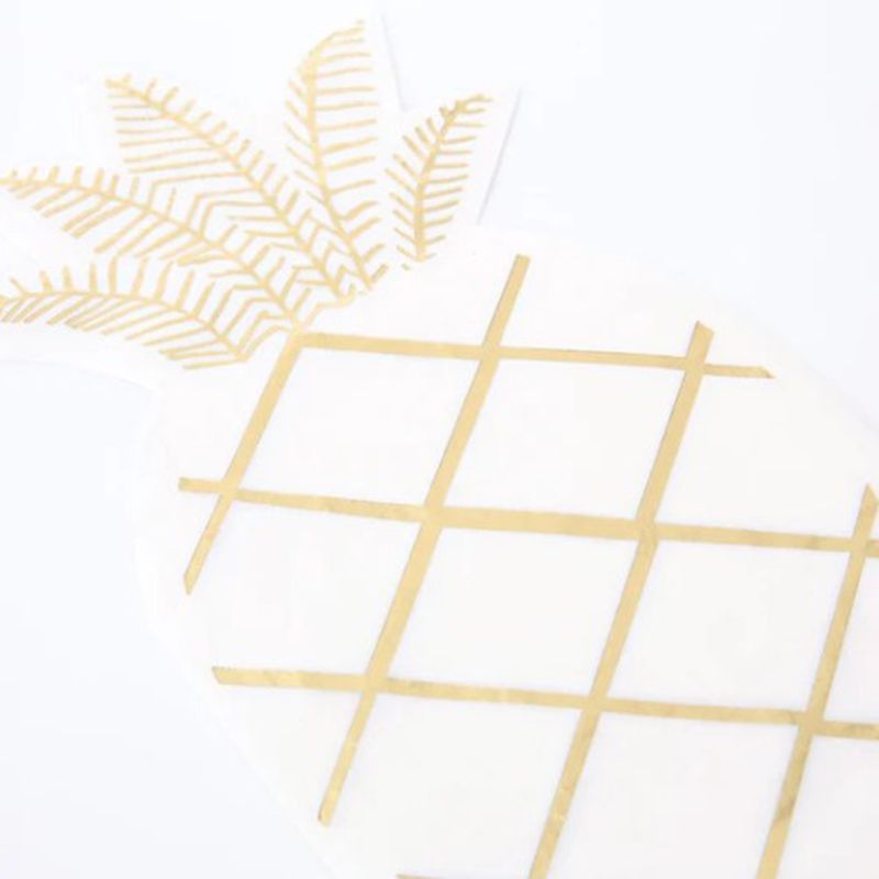 Meri Meri - Pineapple Napkins - 16Pcs