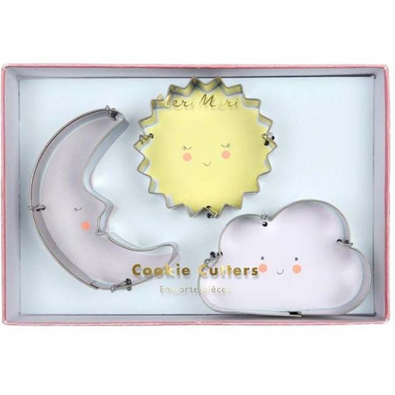 Meri Meri - Pack of 3 Weather Cookie Cutters