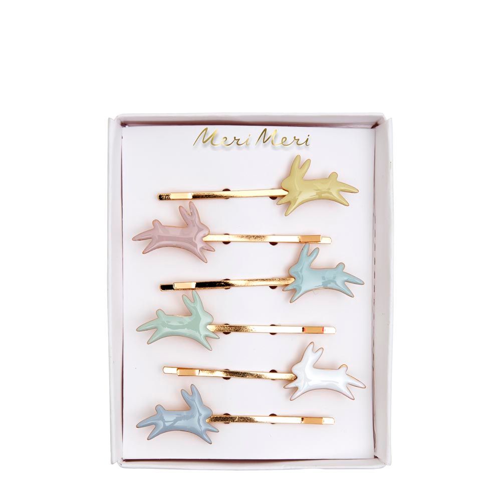 Meri Meri - Bunny Enamel Hair Slides