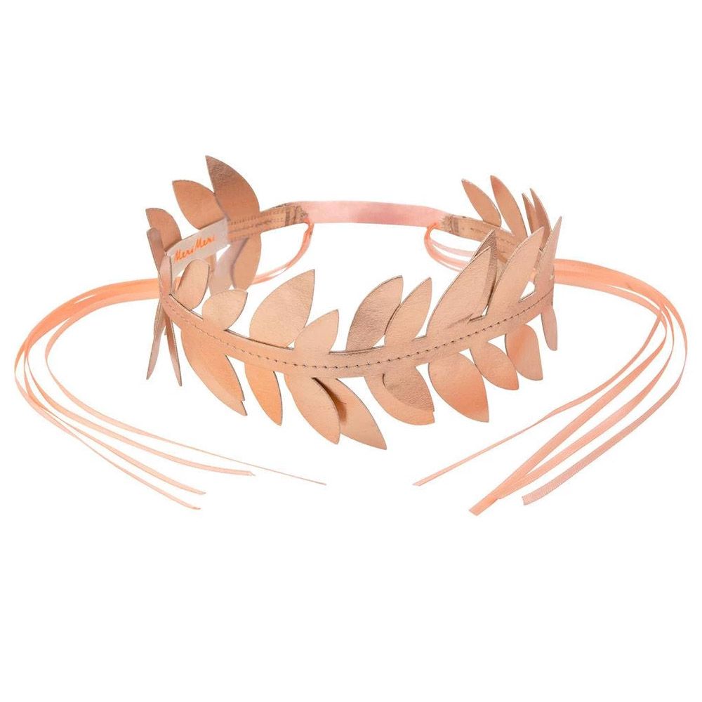 Meri Meri Leaf Crown Rose Gold