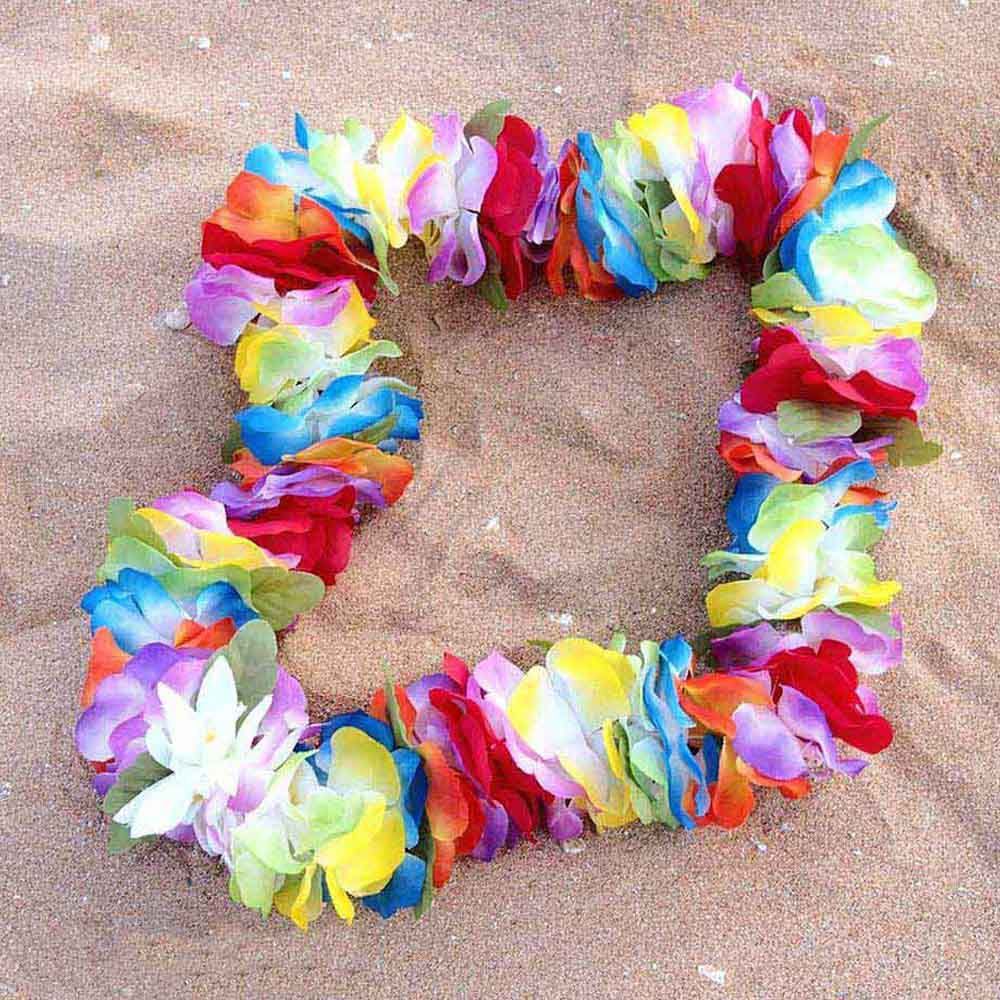 Unique - Rainbow Flower Leis