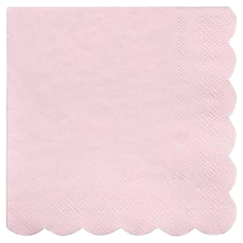 Meri Meri - Pink Simply Eco Small Napkins 20pcs