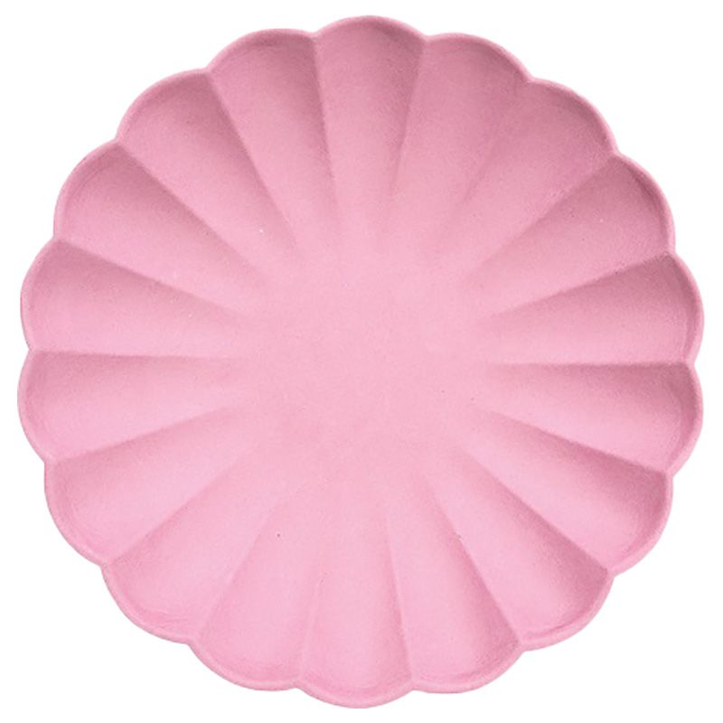 Meri Meri - Coral Simply Eco Small Plates - 8 Pcs