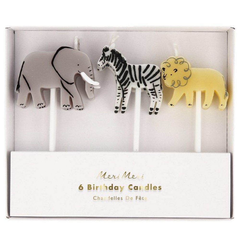 Meri Meri - Safari Animal Candles