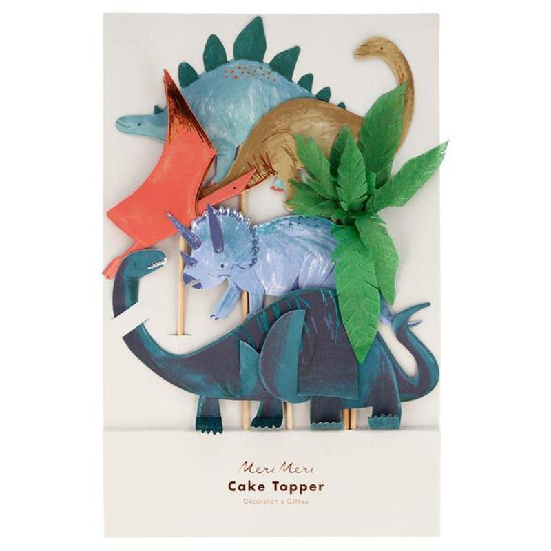 Meri Meri - Dinosaur Kingdom Cake Toppers