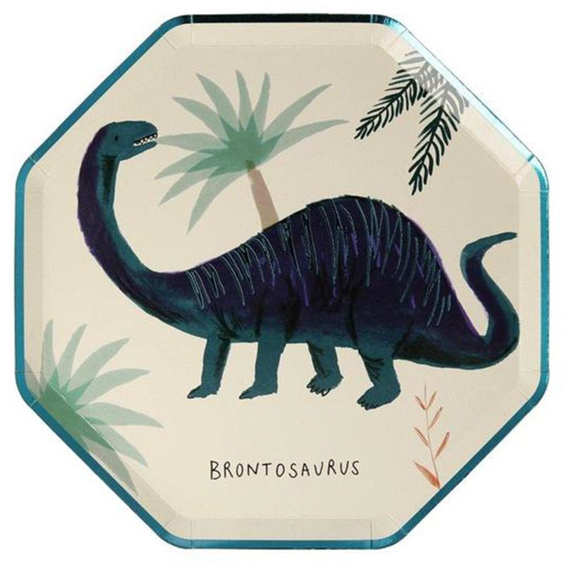 Meri Meri - Dinosaur Kingdom Side Plates