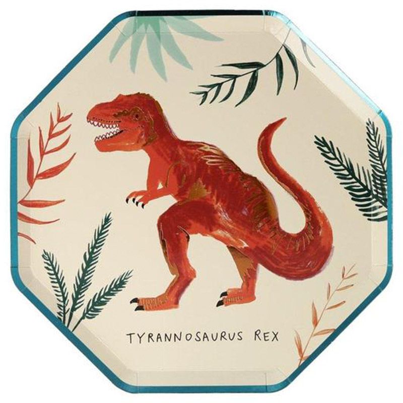 Meri Meri - Dinosaur Kingdom Side Plates