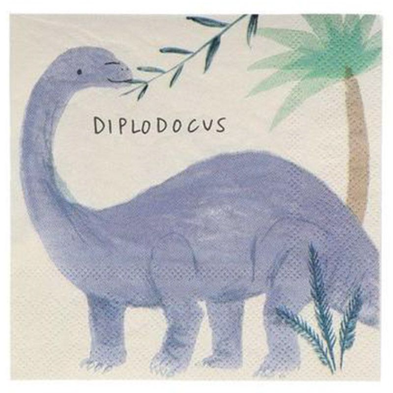 Meri Meri - Dinosaur Kingdom Small Napkins