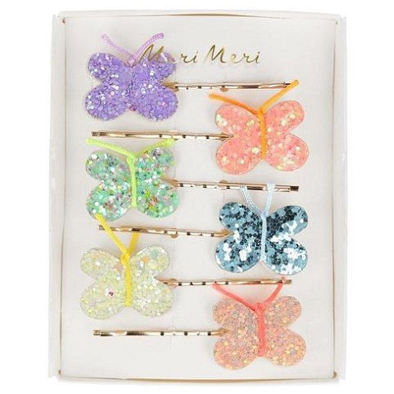 Meri Meri - Glitter Butterfly Hair Slides