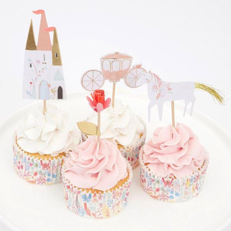 Meri Meri - Princess Cupcake Kit Pack of 24