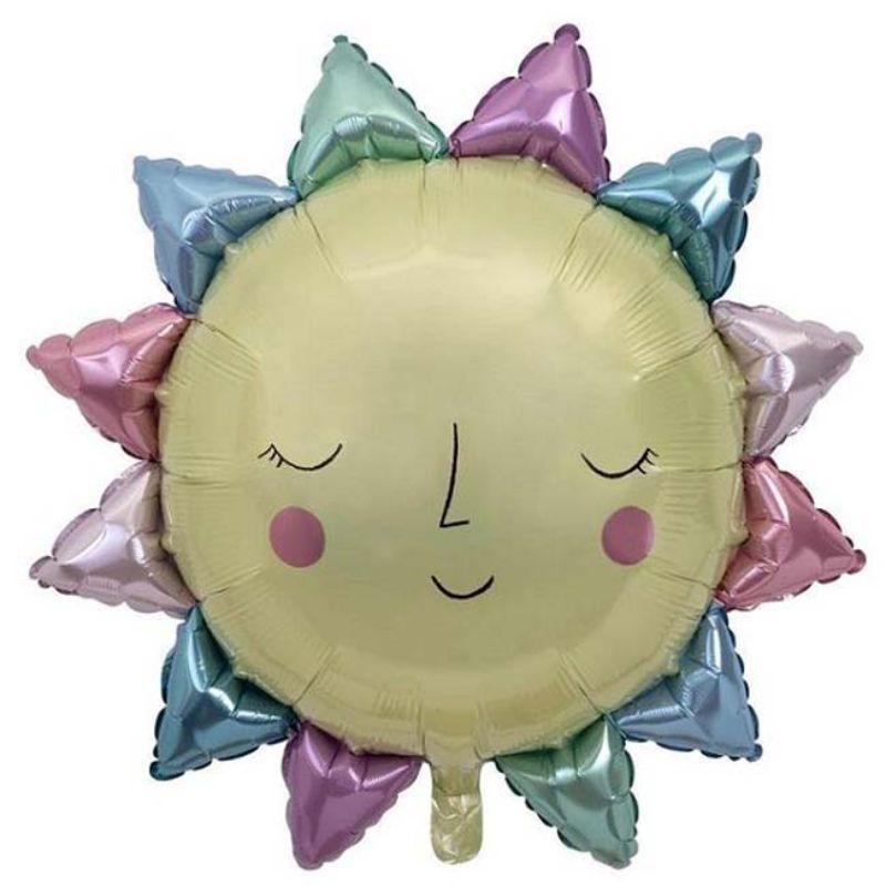 Meri Meri - Rainbow Sun Foil Balloon