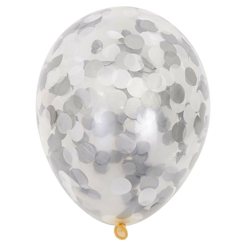 Meri Meri - Beautiful Balloons Pack of 12 - Silver