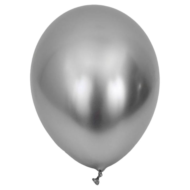 Meri Meri - Beautiful Balloons Pack of 12 - Silver