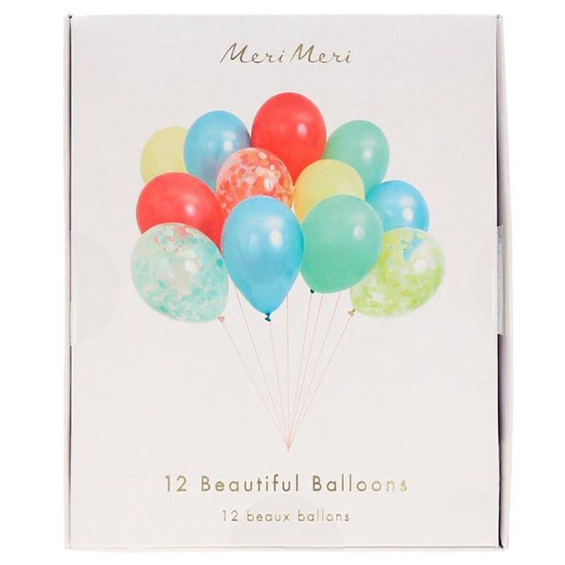 Meri Meri - Beautiful Balloons Pack of 12