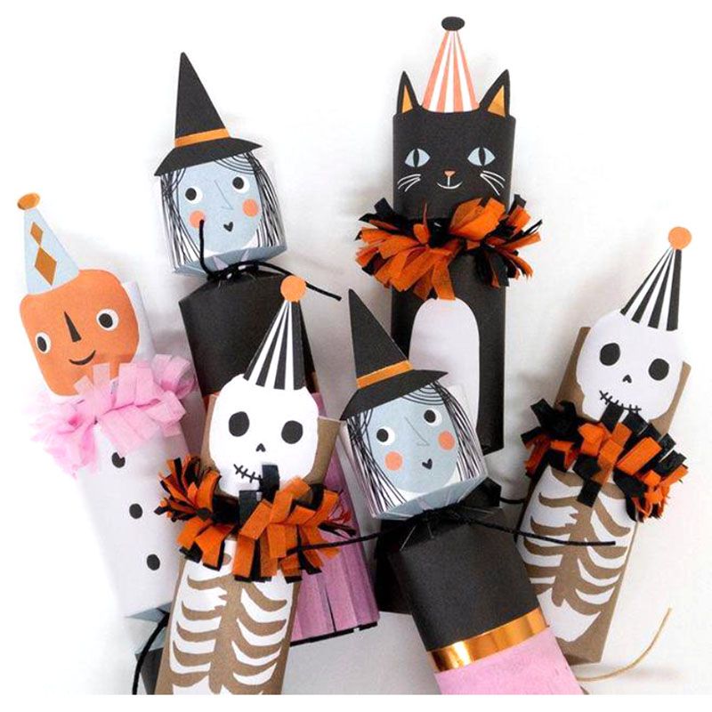 Meri Meri - Vintage Halloween Character Crackers