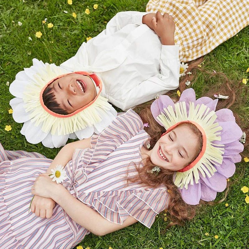 Meri Meri - Pastel Flower Paper Bonnets