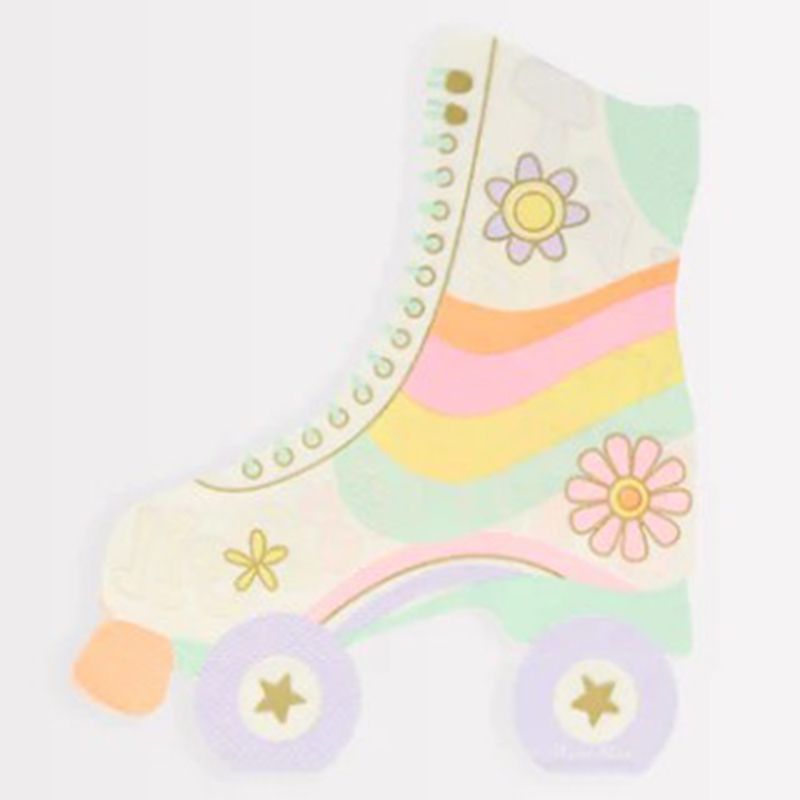 Meri Meri - Roller Skate Napkins - 16Pcs